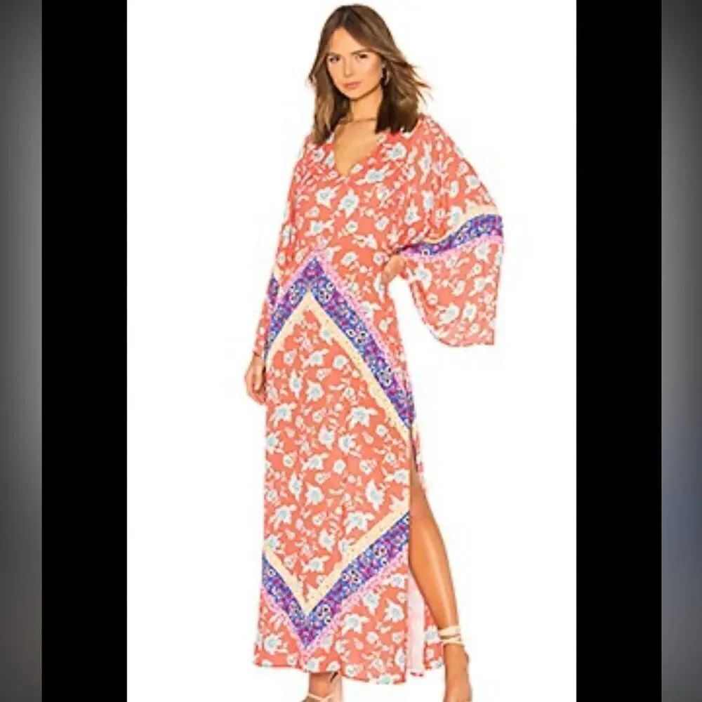 Lovers & Friends Better Vibes  Kimono Dress Sz S